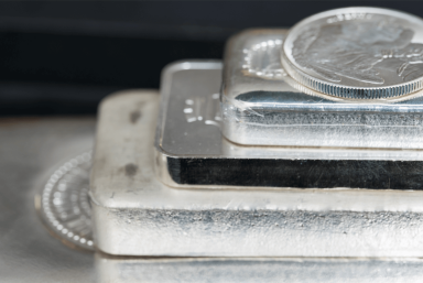 silver bullion and silver bars
